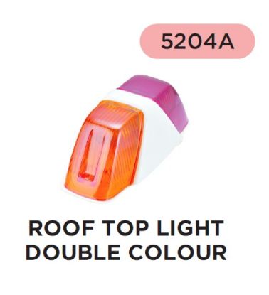 Picture of Roof Top Light (Double Colour)-Part No.5204A