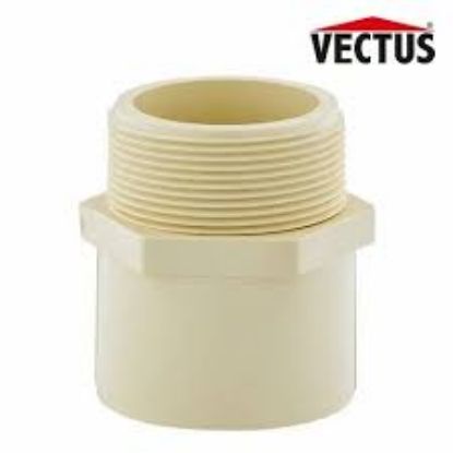 Picture of VECTUS MALE ADAPTER PLASTIC THREADED -FAPT CPVC ,SIZE - 40 MM	