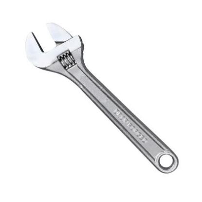 Picture of Eastman Adjustable Wrench Fully Polished, Selected Alloy Steel, Size :- 8/200mm, E-2050 