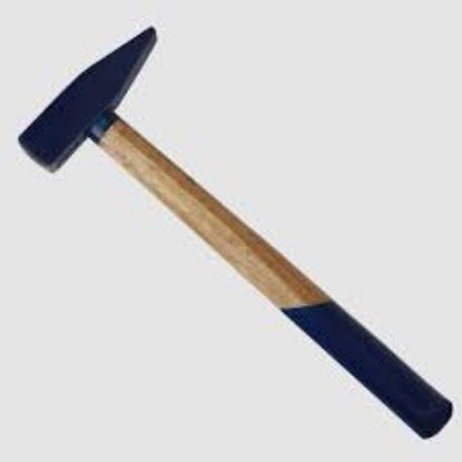 Picture of Eastman Machinist Hammer With Wooden Handle, Full Polished Head, Drop Forge Steel, Size- 300gms, E-3023