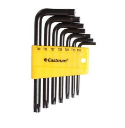 Picture of Eastman Star Allen Key Set, Short Pattern, EAK-2407, Set of 07 pcs,