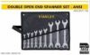 Picture of DOUBLE OPEN END SPANNER SET - ANSI